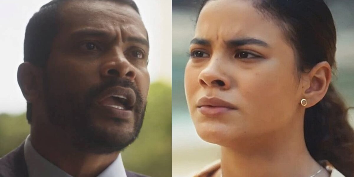 Ben e Jenifer são enganados por Sol na trama da Globo (Foto: Reprodução)