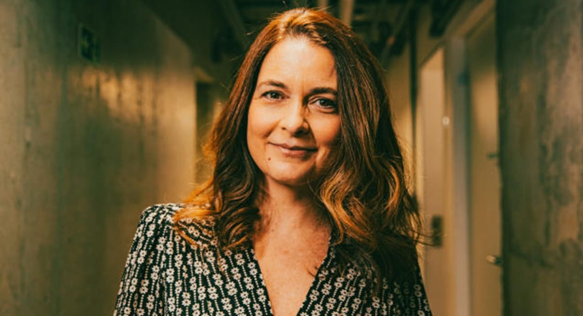A atriz Cláudia Abreu