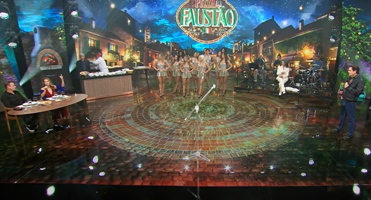 Na Pizzaria do Faustão, atriz entregou influência da mãe na carreira do apresentador mais famoso do Brasil