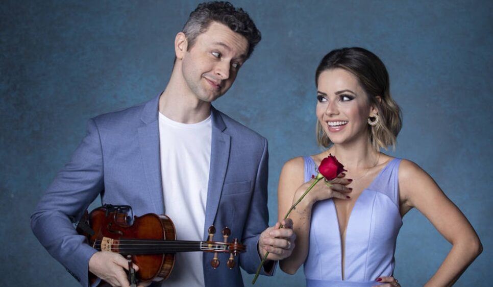 Lucas Lima e Sandy Leah