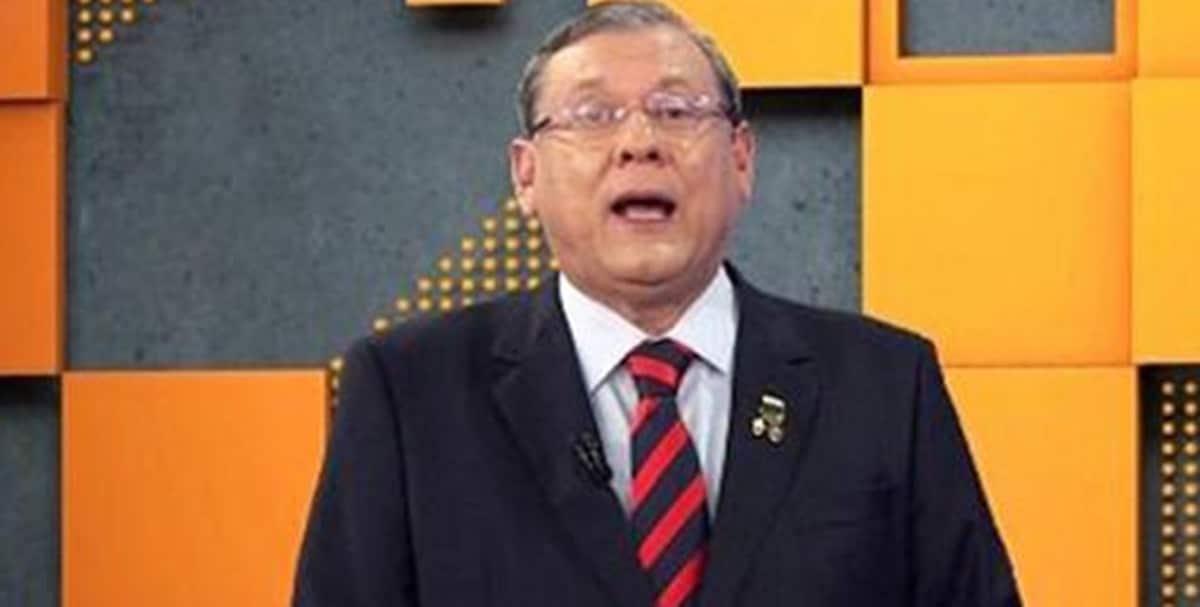 O apresentador Milton Neves deu recado aos palmeirenses