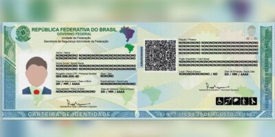 Nova carteira de identidade (Foto: Divulgação)