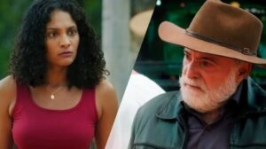 Aline e Antônio na novela das nove da Globo (Foto: Reprodução / Globo)