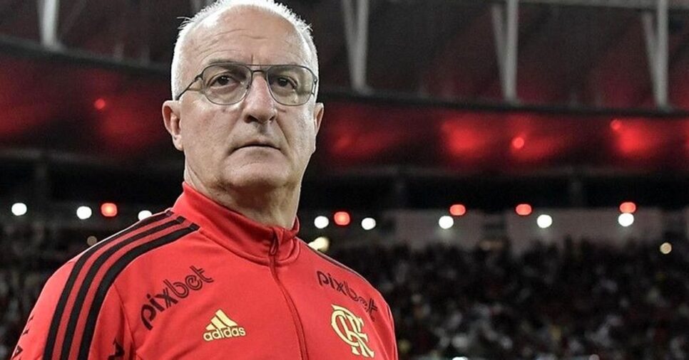 Dorival Júnior no tempo em que era técnico do Flamengo (Foto: Reprodução/ CRF/ Internet)