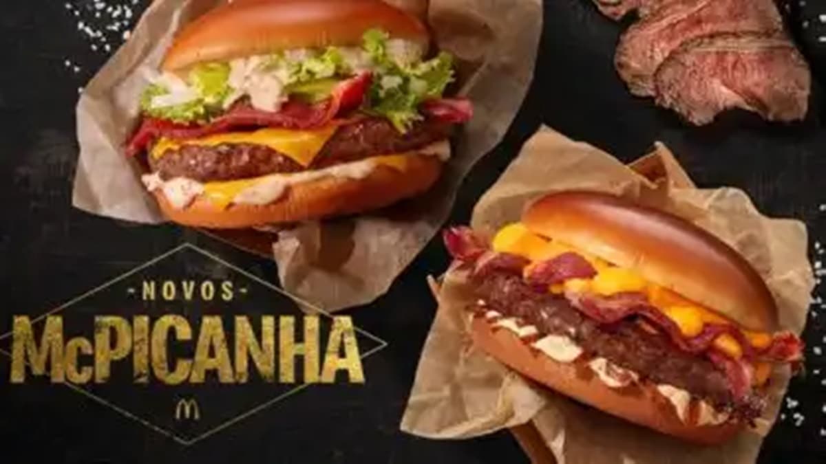Os lanches do McPicanha saíram de linha após denúncias de propaganda enganosa (Foto: Reprodução/ Divulgação/ McDonald's)