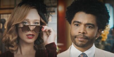 Gilda e Orlando em cenas de Amor Perfeito (Foto: Reprodução / Globo)