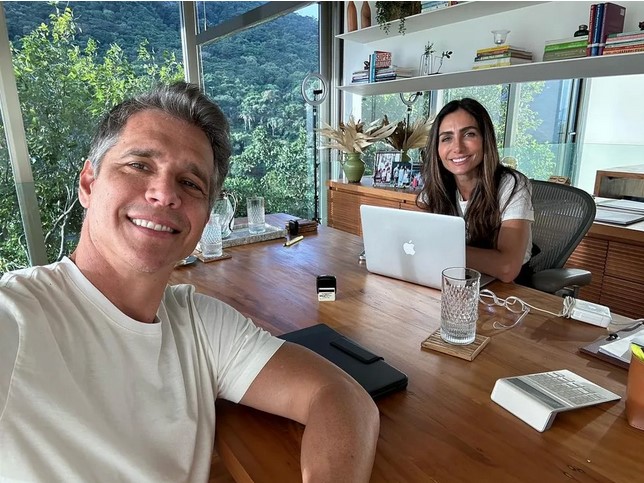 Escritório de Márcio Garcia (Foto: Reprodução / Instagram)