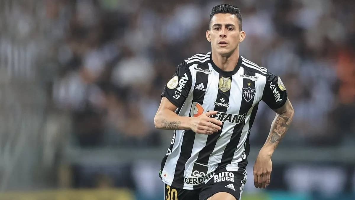 Cristián Pavon, jogador do Atlético Mineiro está na mira do Grêmio (Foto: Reprodução/ Pedro Souza)