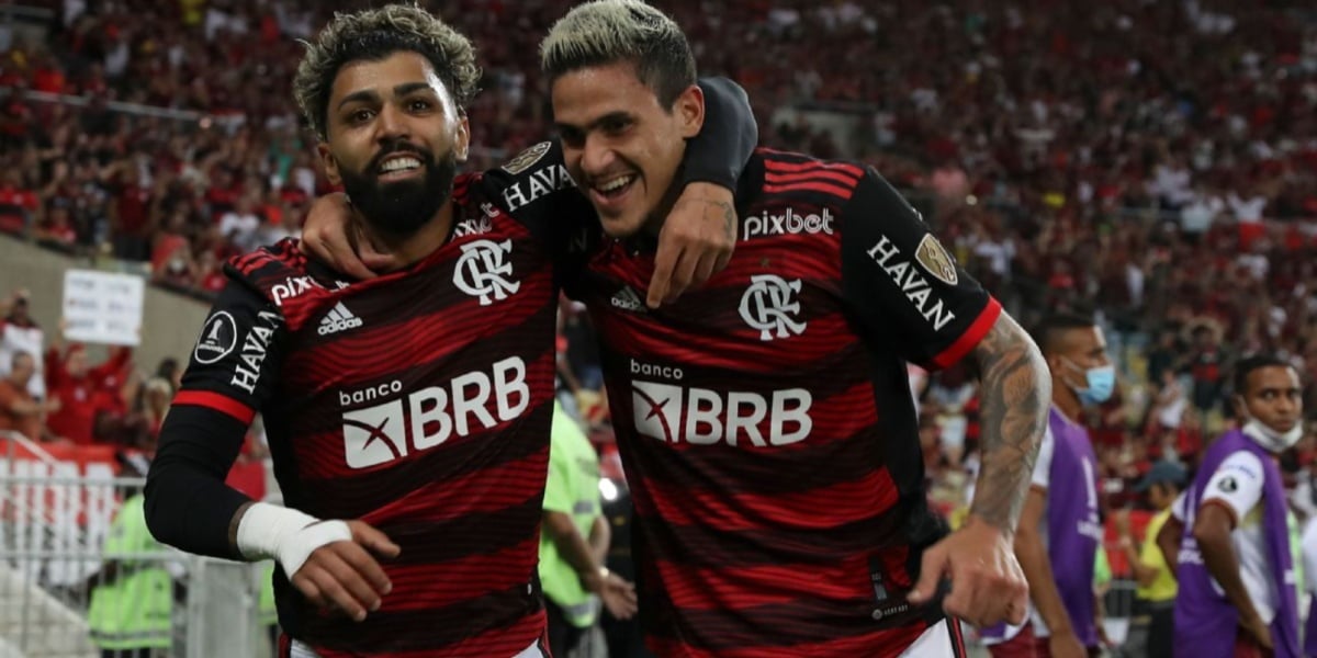 Gabigol e Pedro são importantíssimos jogadores do Flamengo (Foto: Reprodução/ CRF/ Internet)