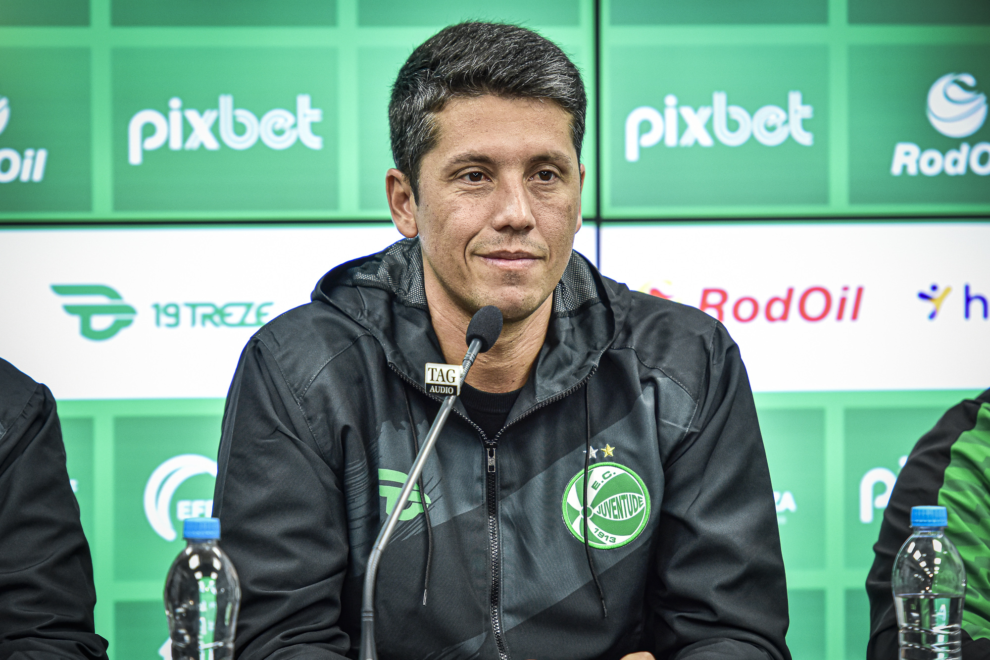 O novo técnico de futebol do Tricolor falou sobre sua missão após a saída de Dorival Júnior (Foto: Reprodução)