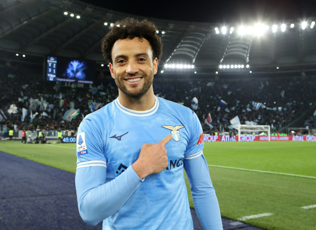 Jogos Palmeiras Felipe Anderson, do Lazio, é o mais novo reforço da equipe comandada por Abel Ferreira (Foto: Getty Imagens)