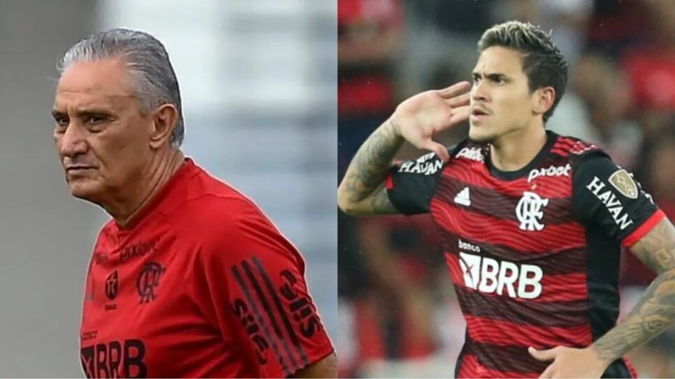 Tite e Pedro já estiveram juntos na Seleção e agora repetem dose no Flamengo (Fotos: Reprodução/ Marcelo Cortes/ CRF/ Montagem)