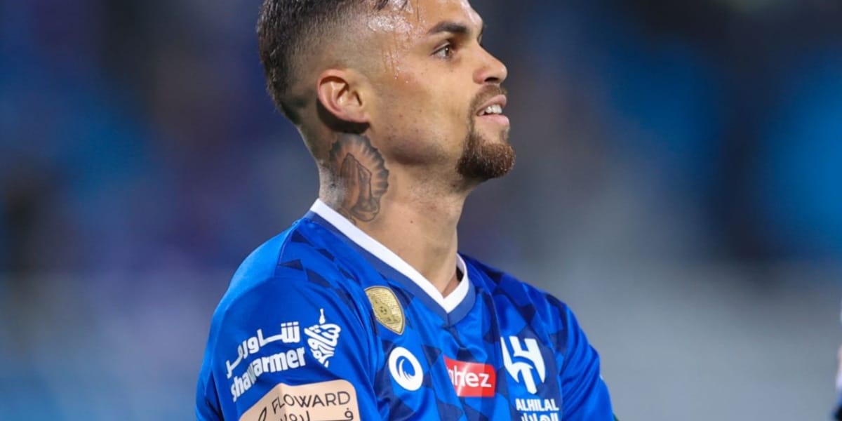 Michael, ex-Flamengo, é atual jogador do Al-Hilal (Foto: Reprodução/ GettyImages)