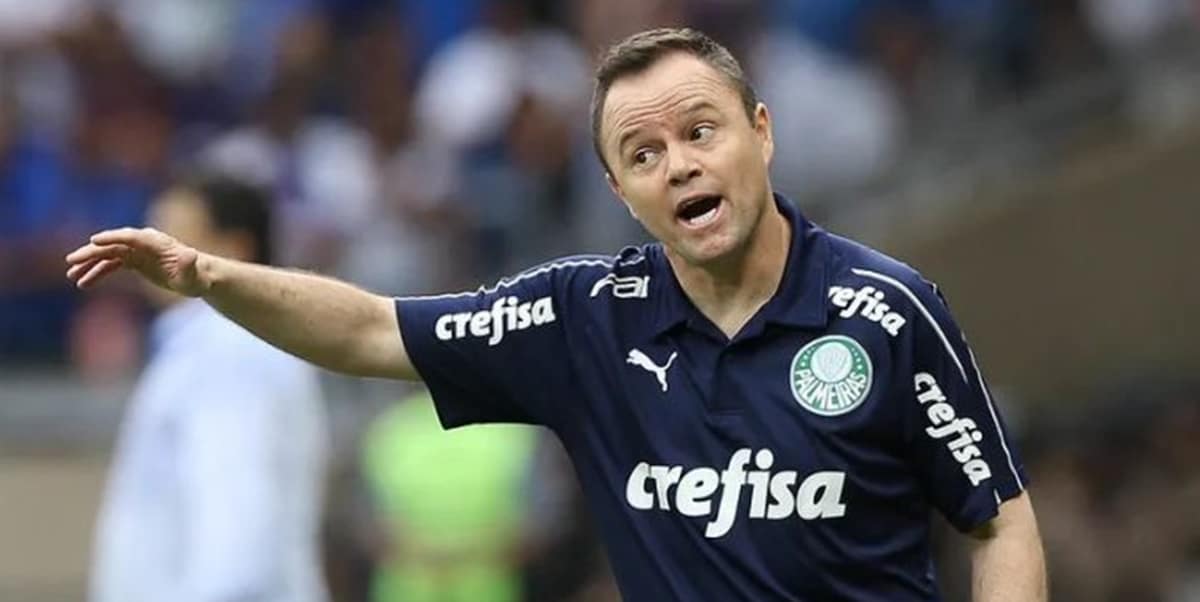 Andrey Lopes é auxiliar técnico e braço direito de Abel no Palmeiras (Foto: Reprodução/ Cesar Greco/ SEP)