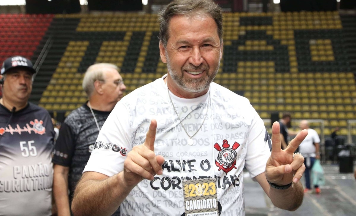 Augusto Melo é o novo presidente do Timão e vem realizando diversas mudanças (Foto: Reprodução/ Divulgação/ Ag. Corinthians)