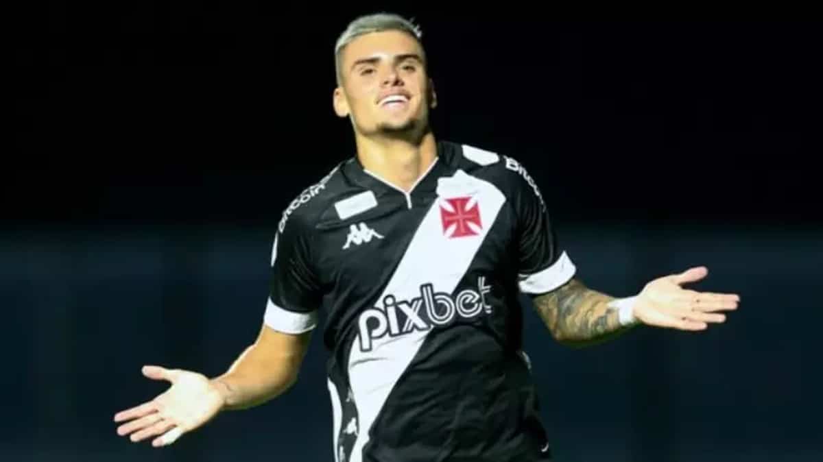 Vasco negocia Gabriel Pec ao Los Angeles Galaxy, dos EUA (Foto: Reprodução/ Leandro Amorim/ Vasco da Gama)