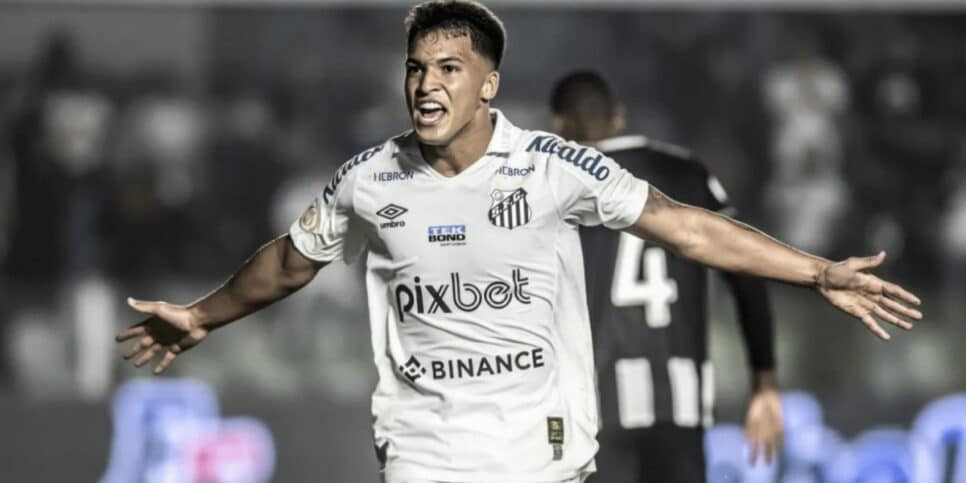 É oficial! Santos vende Marcos Leonardo ao Benfica, de Portugal (Foto: Ivan Storti/Santos FC)