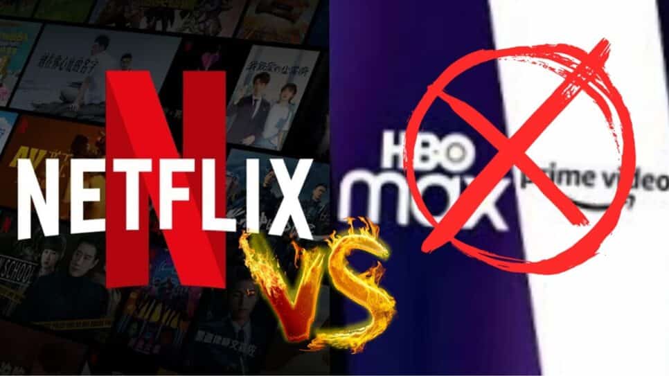 Netflix vs seus rivais do streaming: fim de um deles é anunciado e mudança acontece em fevereiro (Fotos: Reprodução/ Divulgação/ Montagem)