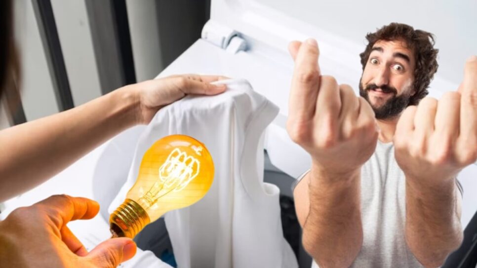 Economia na conta de luz usando esse truque na sua máquina de lavar roupas; veja como (Fotos: Reprodução/ FreePik/ Montagem Gustavo)