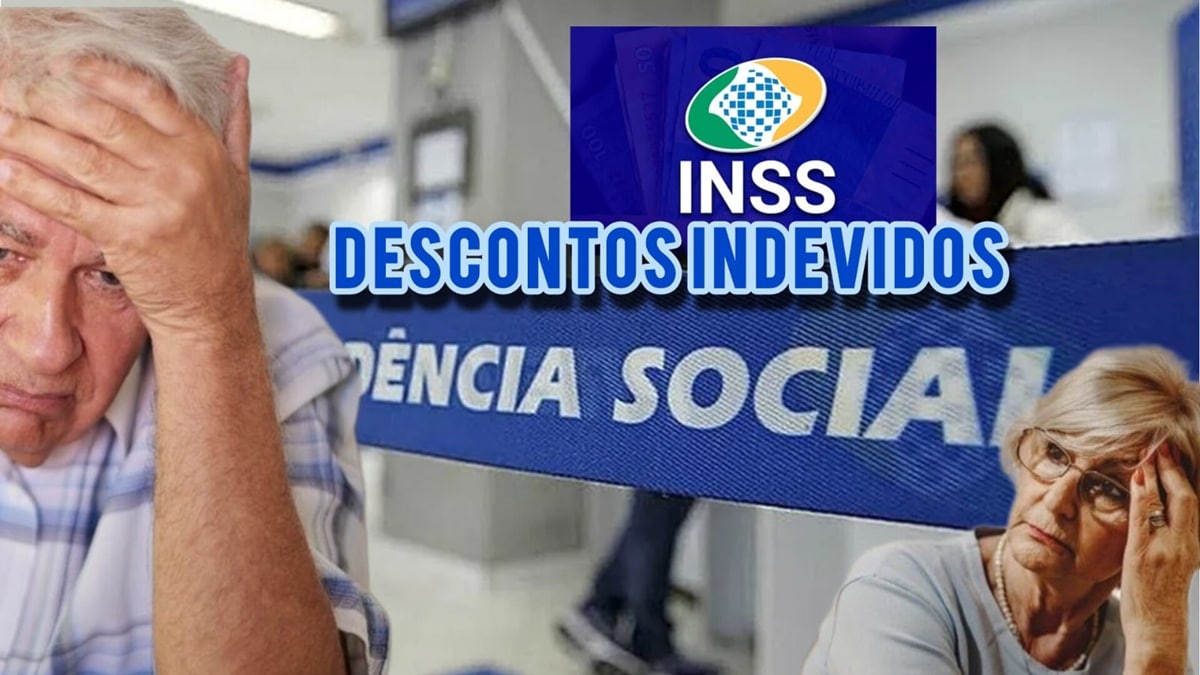 Descontos indevidos nas aposentadorias de Idosos têm soluções pelo INSS (Fotos: Reprodução/ Internet/ FreePik/ Montagem)