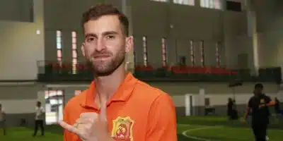 Jogador Léo Baptistão (Foto: Reprodução)