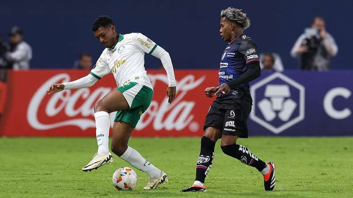 Luis Guilherme é jovem precioso de destaque nos jogos do Palmeiras que recusa oferta de 2 clubes estrangeiros (Foto: Reprodução/ Cesar Greco/ SEP)