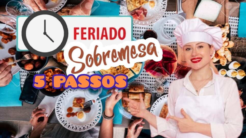 Feriado é dia de fazer prática sobremesa em 5 passos e surpreender convidados! (Fotos: Reprodução/ Freepik/ Montagem)