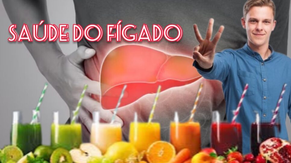 Saúde do Fígado: 3 sucos naturais para limpeza do órgão (Fotos: Reprodução/ Freepik/ Montagem)