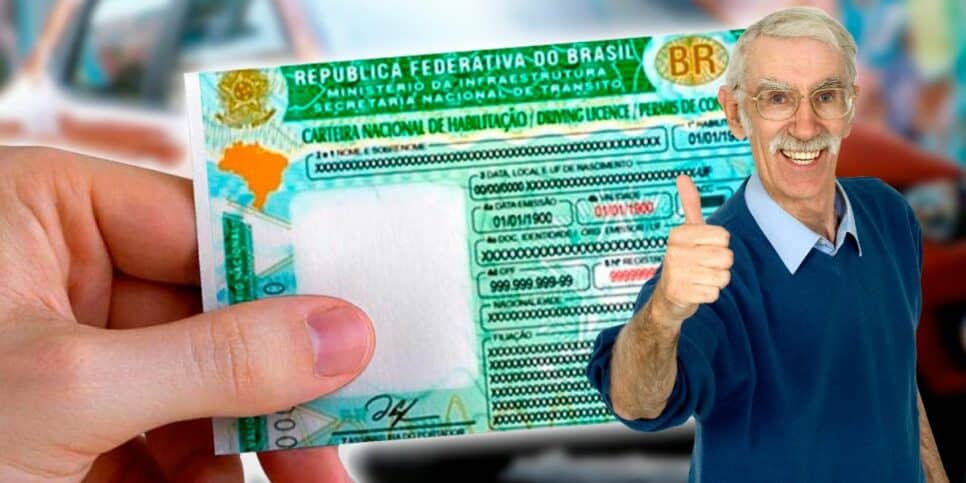 CNH e idoso (Foto: Reprodução / Canva / Montagem Hora do Benefício)