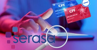 Aplicativo da Serasa para consultar CPF e saber situação em tempo real (Fotos: Reprodução/ Internet/ Freepik/ Montagem Hora do Benefício)