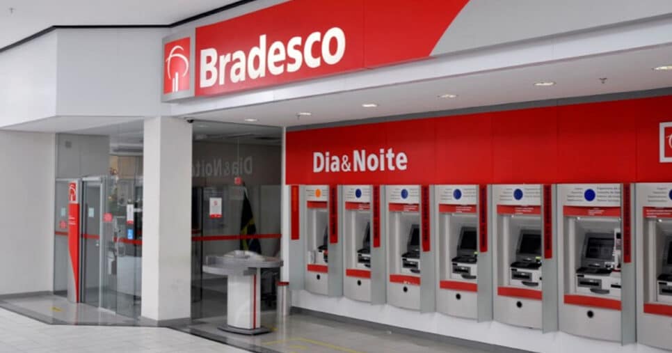 Agência Bradesco fechada (Foto: Reprodução)