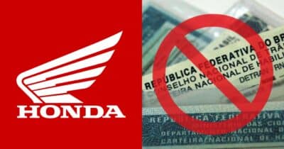 Moto de rival da Honda é vendida a R$8 mil e não precisa de CNH (Foto: Montagem/Hora do Benefício)
