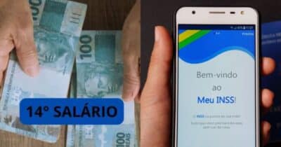 Veja o comunicado do Senado sobre o 14º salário do INSS a idosos (Foto: Montagem/Hora do Benefício)