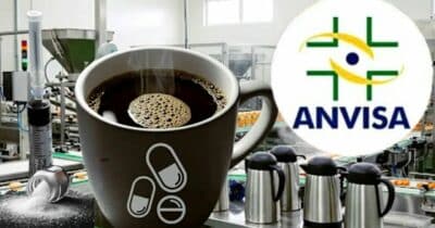 Café é apreendido com cocaína e ANVISA liga o alerta (Foto Reprodução/Montagem/Hora do Benefício/Lennita/Canva